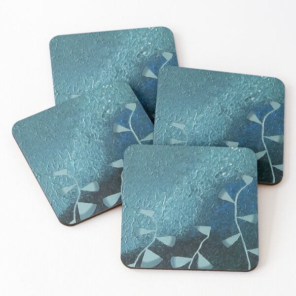 Item preview, Ice flowers 1 / acrylic painting designed and sold by DoreenGehrkeArt.