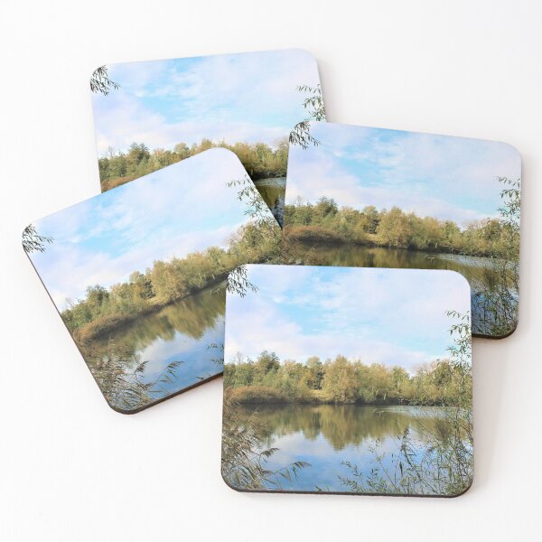 Item preview, Duck pond in urban nature reserve, Ghent designed and sold by wineandwords.