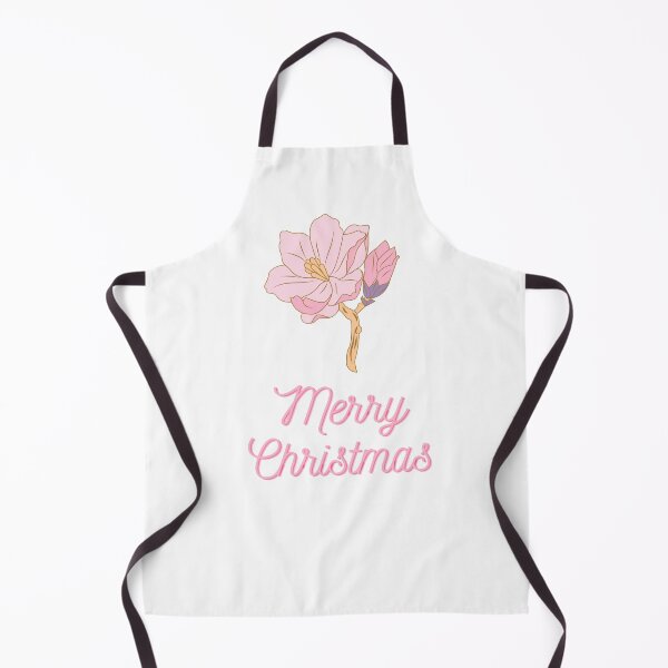 Item preview, Pink Fower Merry Christmas designed and sold by BohoMoon.
