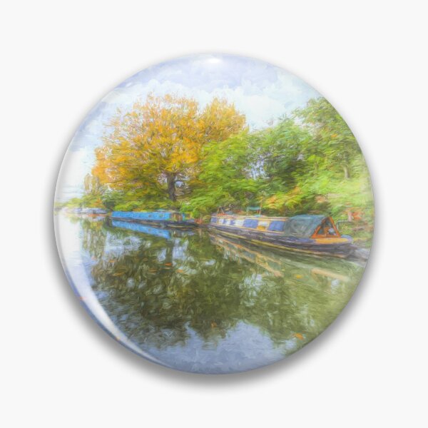 Item preview, Narrow Boat Art Scene designed and sold by Londonimages.