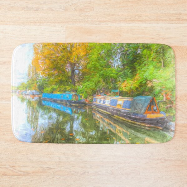 Item preview, Narrow Boat Art Scene designed and sold by Londonimages.