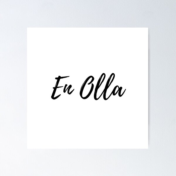 Item preview, En olla - Dominican slang designed and sold by gloriasd14.