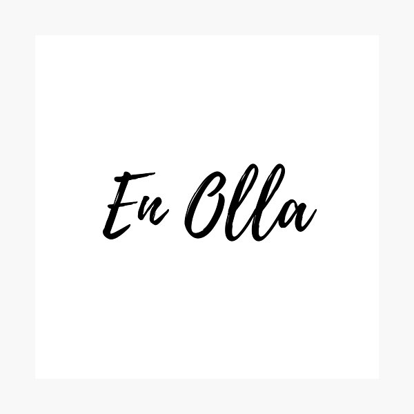 Item preview, En olla - Dominican slang designed and sold by gloriasd14.