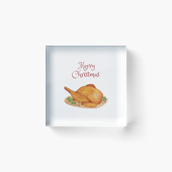 Item preview, Merry Christmas Chicken  designed and sold by BohoMoon.