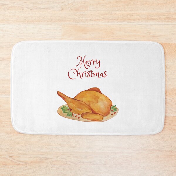 Item preview, Merry Christmas Chicken  designed and sold by BohoMoon.