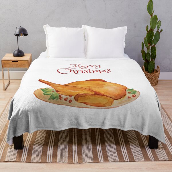Item preview, Merry Christmas Chicken  designed and sold by BohoMoon.