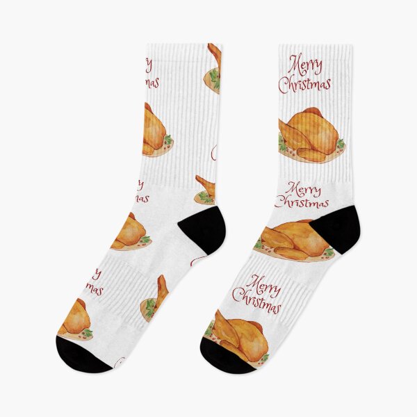 Item preview, Merry Christmas Chicken  designed and sold by BohoMoon.