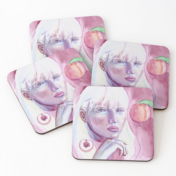 Item preview, White Peach Girl designed and sold by thechinesefry.