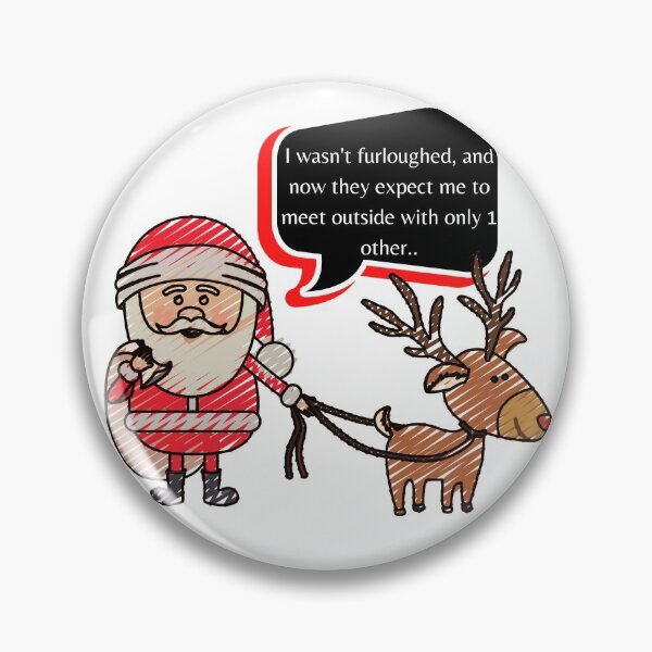 Item preview, Santas Covid restrictions designed and sold by Coots89.