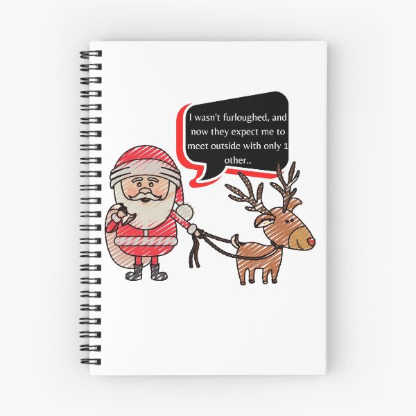 Item preview, Santas Covid restrictions designed and sold by Coots89.