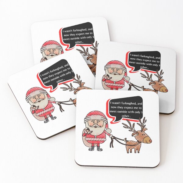 Item preview, Santas Covid restrictions designed and sold by Coots89.