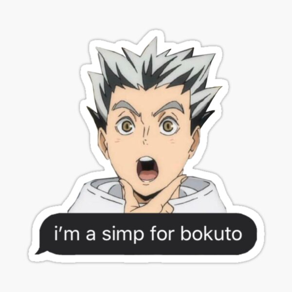 Bokuto SIMP Sticker
