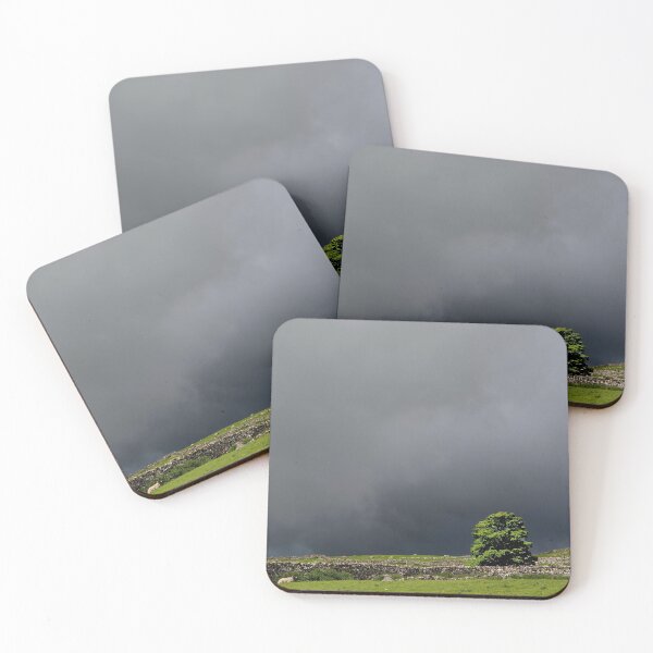Item preview, Lone Tree against a stormy sky in the Yorkshore Dales between Malham and Arncliffe  designed and sold by Cameranick.