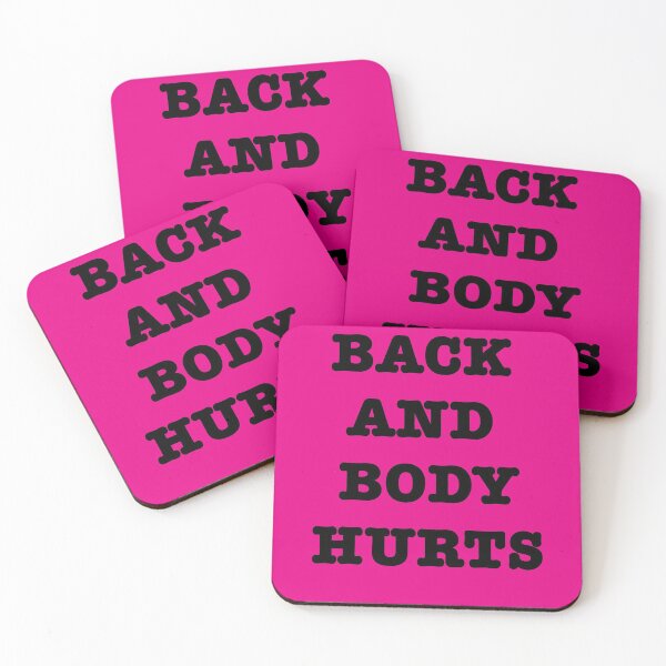 Item preview, Back and body hurts  designed and sold by famoso.