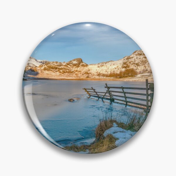 Item preview, frozen lake in the lake district cumbria   designed and sold by eddiej.