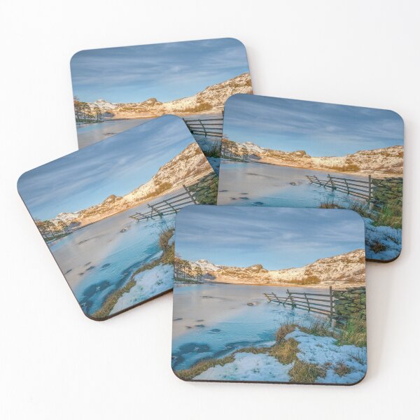 Item preview, frozen lake in the lake district cumbria   designed and sold by eddiej.