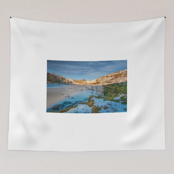 Item preview, frozen lake in the lake district cumbria   designed and sold by eddiej.