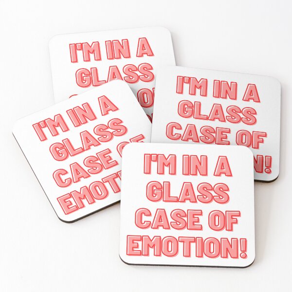 Item preview, I'm in a glass case of emotion! designed and sold by ArtsyStopShop.
