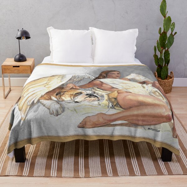 Artikelvorschau, Angelic Dog von FLDillustration entworfen und verkauft von fldillustration.