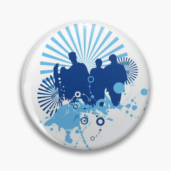 Item preview, Modern Abstract Art People World Blue designed and sold by Mary Riley.