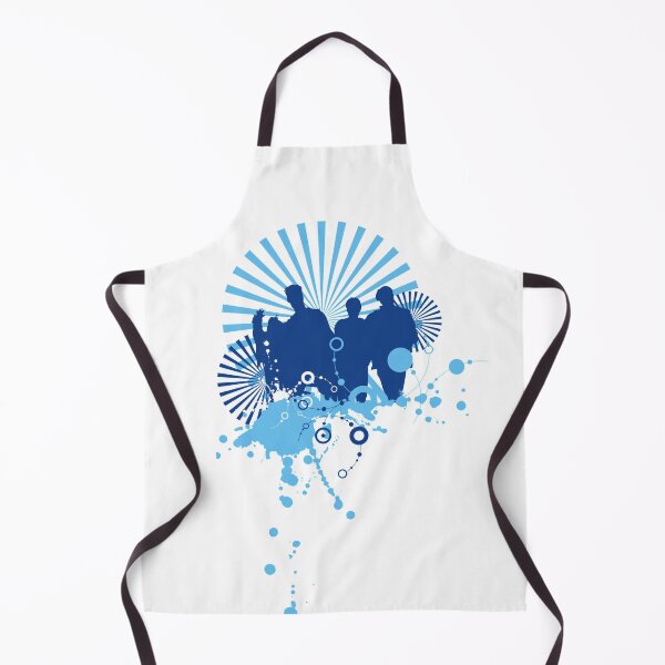 Item preview, Modern Abstract Art People World Blue designed and sold by Mary Riley.