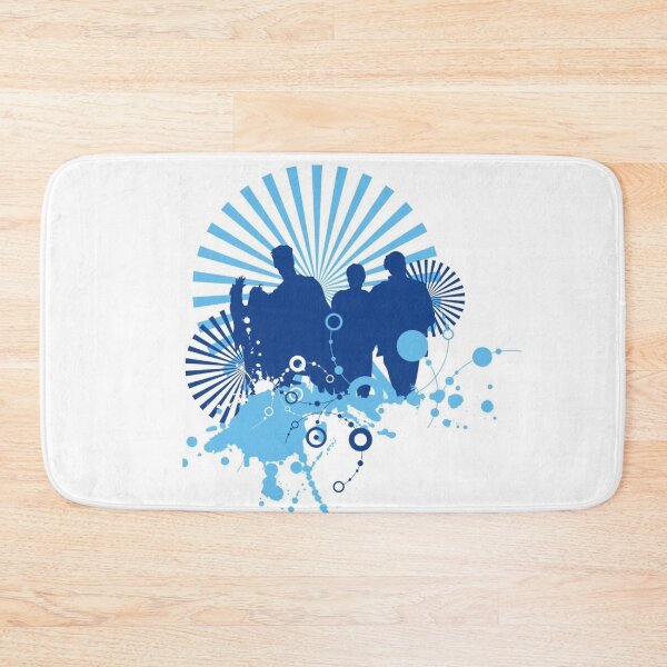 Item preview, Modern Abstract Art People World Blue designed and sold by Mary Riley.