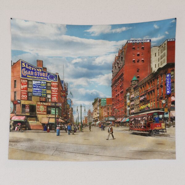 Item preview, City - Buffalo NY - Signs of the Times 1900 designed and sold by Mike Savad Photography.