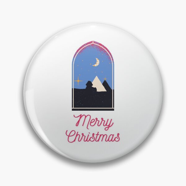Item preview, Merry Christmas Pyramids night sky  designed and sold by BohoMoon.