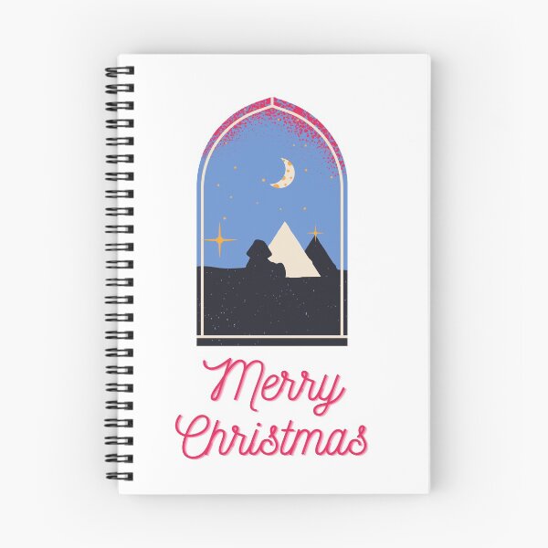 Item preview, Merry Christmas Pyramids night sky  designed and sold by BohoMoon.