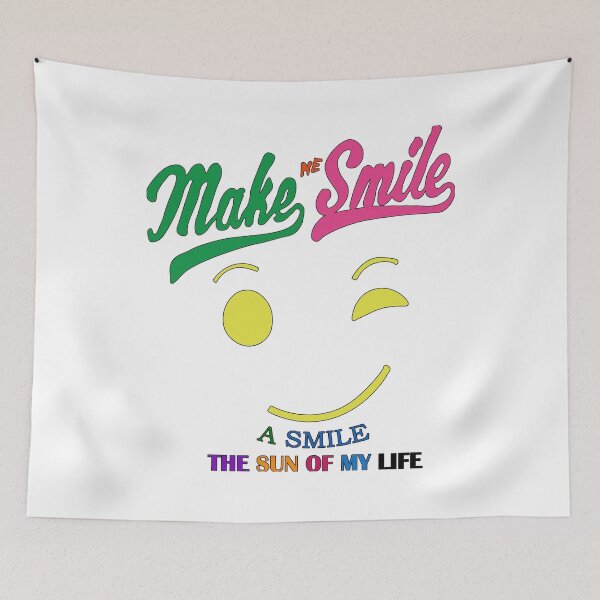 Item preview, Ask me to make you smile designed and sold by Gom--s.