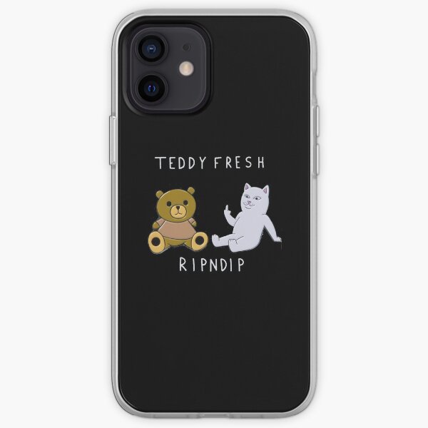 lindo peluche Funda blanda para iPhone