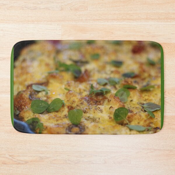Item preview, Herb and olive frittata. designed and sold by wineandwords.