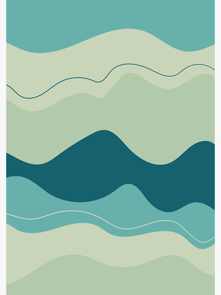 pattern design decor ideas inspiration waves minimalist aesthetic