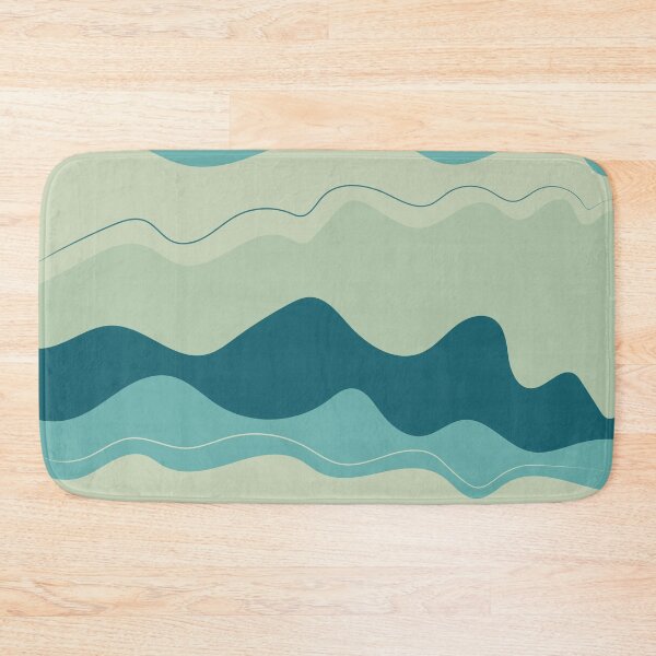 Item preview, pattern design decor ideas inspiration waves minimalist aesthetic designed and sold by MaMoAn.