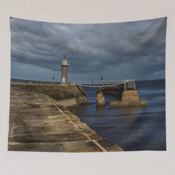 Item preview, Whitby East Pier designed and sold by grumpykeith.