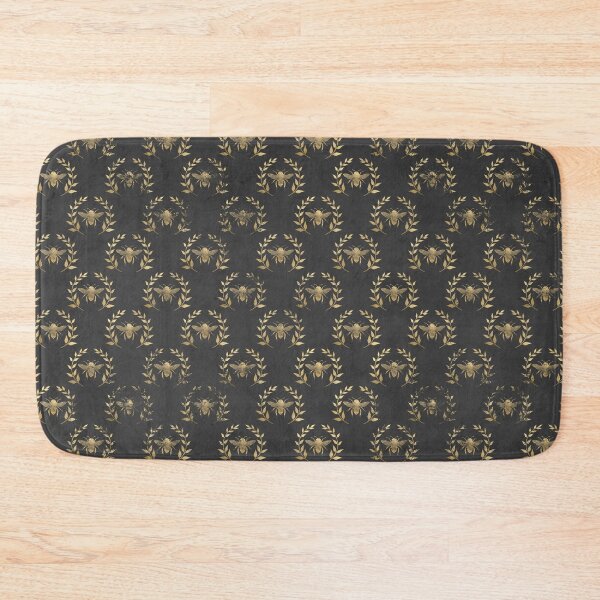 Item preview, Golden bee Pattern Print Art Design designed and sold by Spot Sweet.