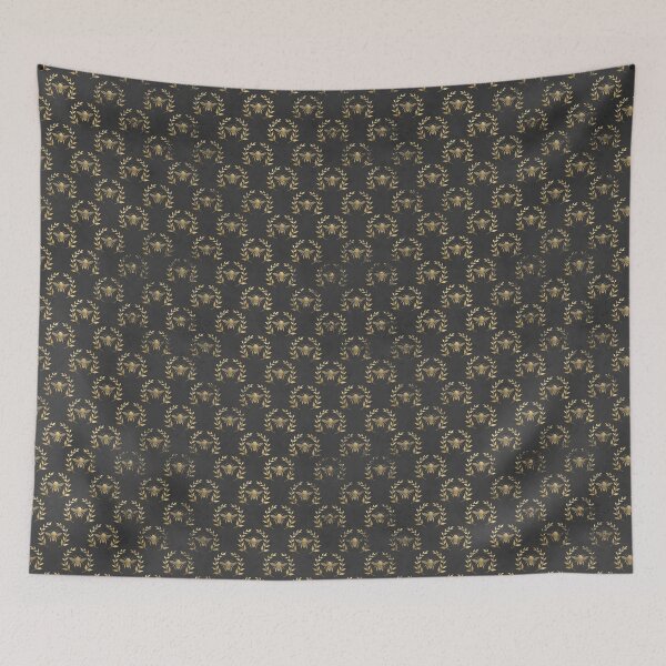 Item preview, Golden bee Pattern Print Art Design designed and sold by Spot Sweet.