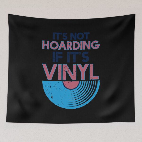 Item preview, Funny Not Hoarding If It's Vinyl  Gramophone Lovers gift designed and sold by Flo991990.