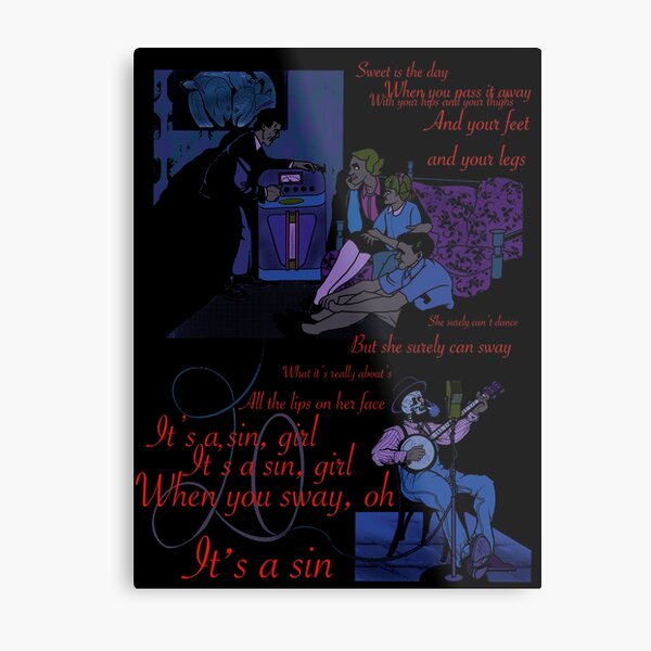The Devil Can’t Dance Metal Print