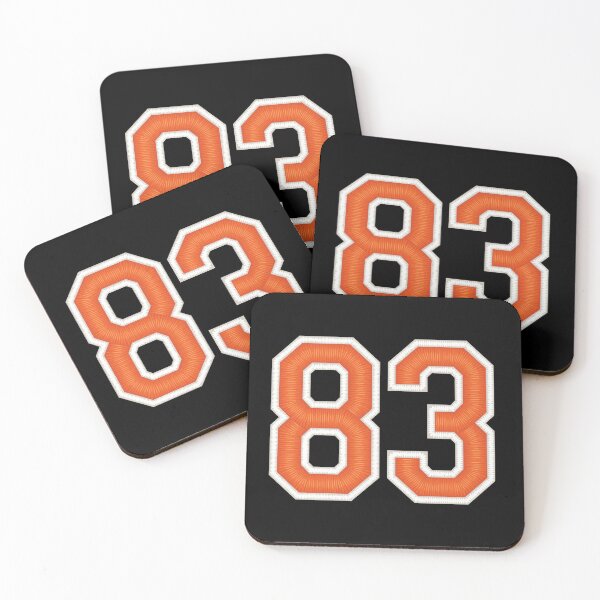 Item preview, Sports Number 83 Jersey eighty-three Orange designed and sold by elhefe.