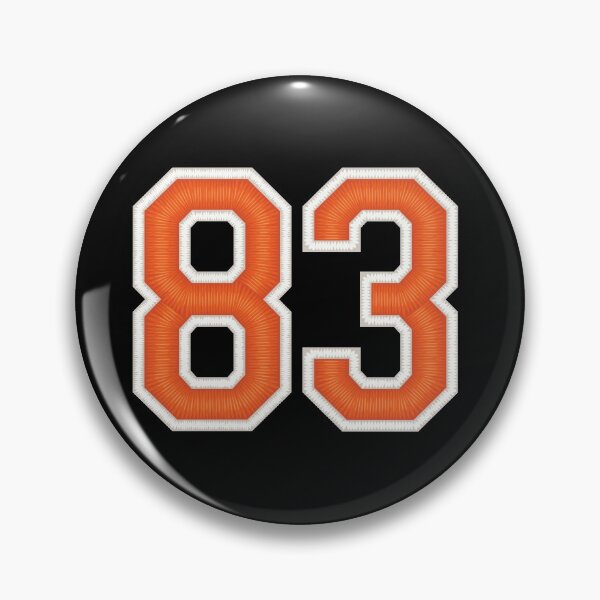 Item preview, Sports Number 83 Jersey eighty-three Orange designed and sold by elhefe.