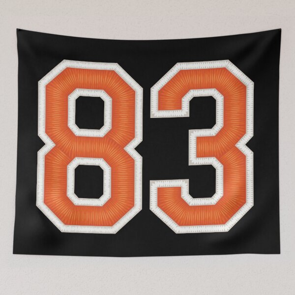 Item preview, Sports Number 83 Jersey eighty-three Orange designed and sold by elhefe.