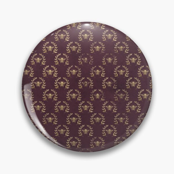 Item preview, Golden bee Pattern Print Art Design designed and sold by Spot Sweet.