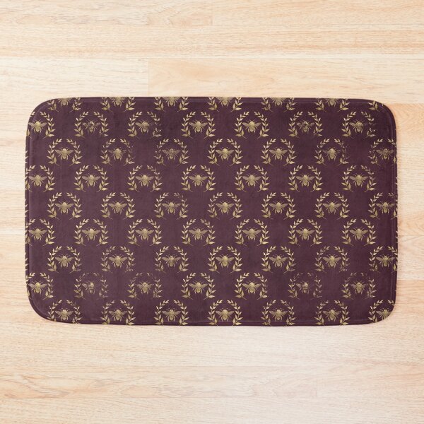 Item preview, Golden bee Pattern Print Art Design designed and sold by Spot Sweet.