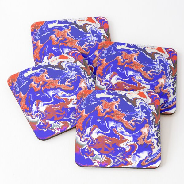Item preview, Swimming paint islands designed and sold by ScottyScapes.