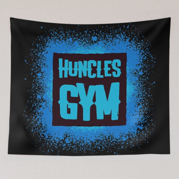 Item preview, Huncles Gym Blue designed and sold by Coder-T.