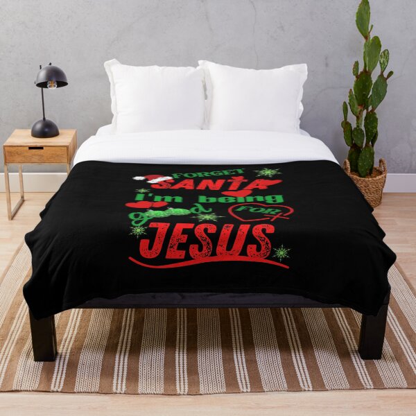 Item preview, Forget Santa, I'm being good for Jesus designed and sold by Eva-Success.