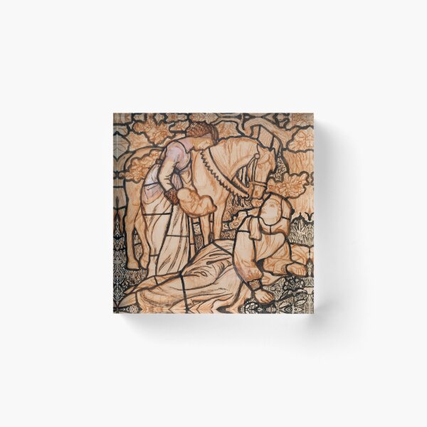 Item preview, The Birth of Tristram designed and sold by brushandframes.