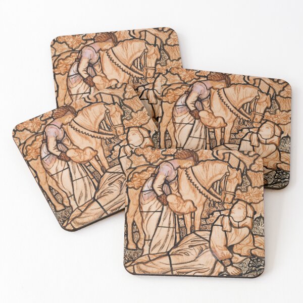 Item preview, The Birth of Tristram designed and sold by brushandframes.