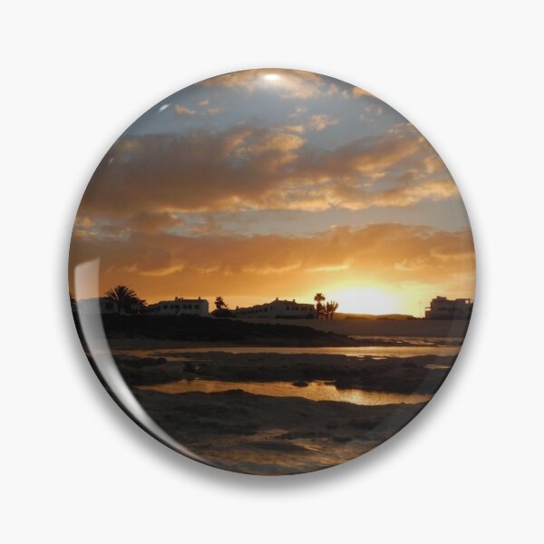 Item preview, Fuerteventura - El Cotillo - sunrise with waves designed and sold by Einohrkater.